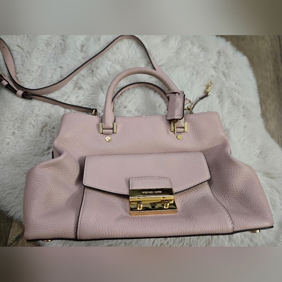 Michael Kors Blush Pink Calf Leather Purse - Picture 1 of 12